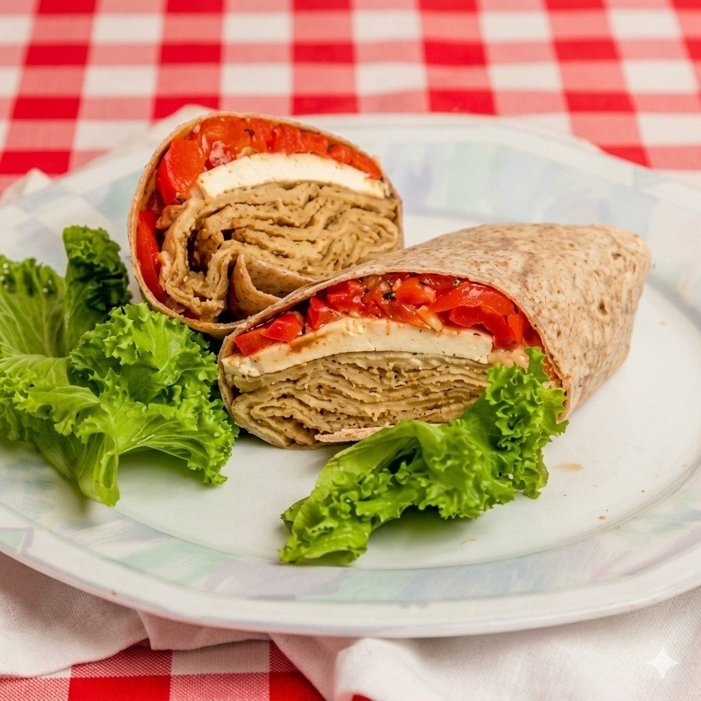 Vegetarian Wrap.