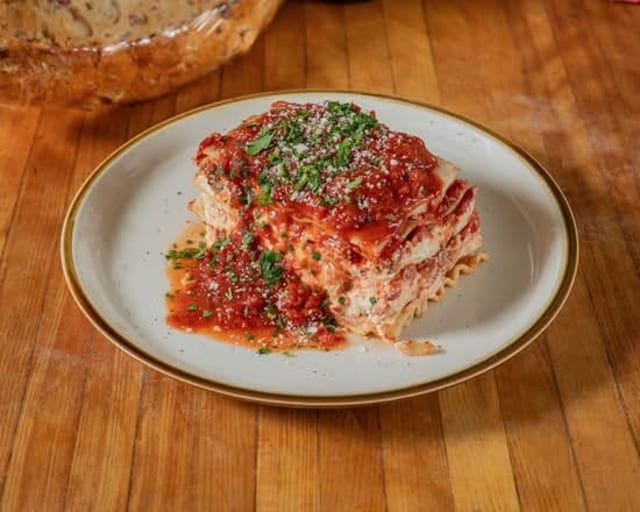 Meat Lasagna.
